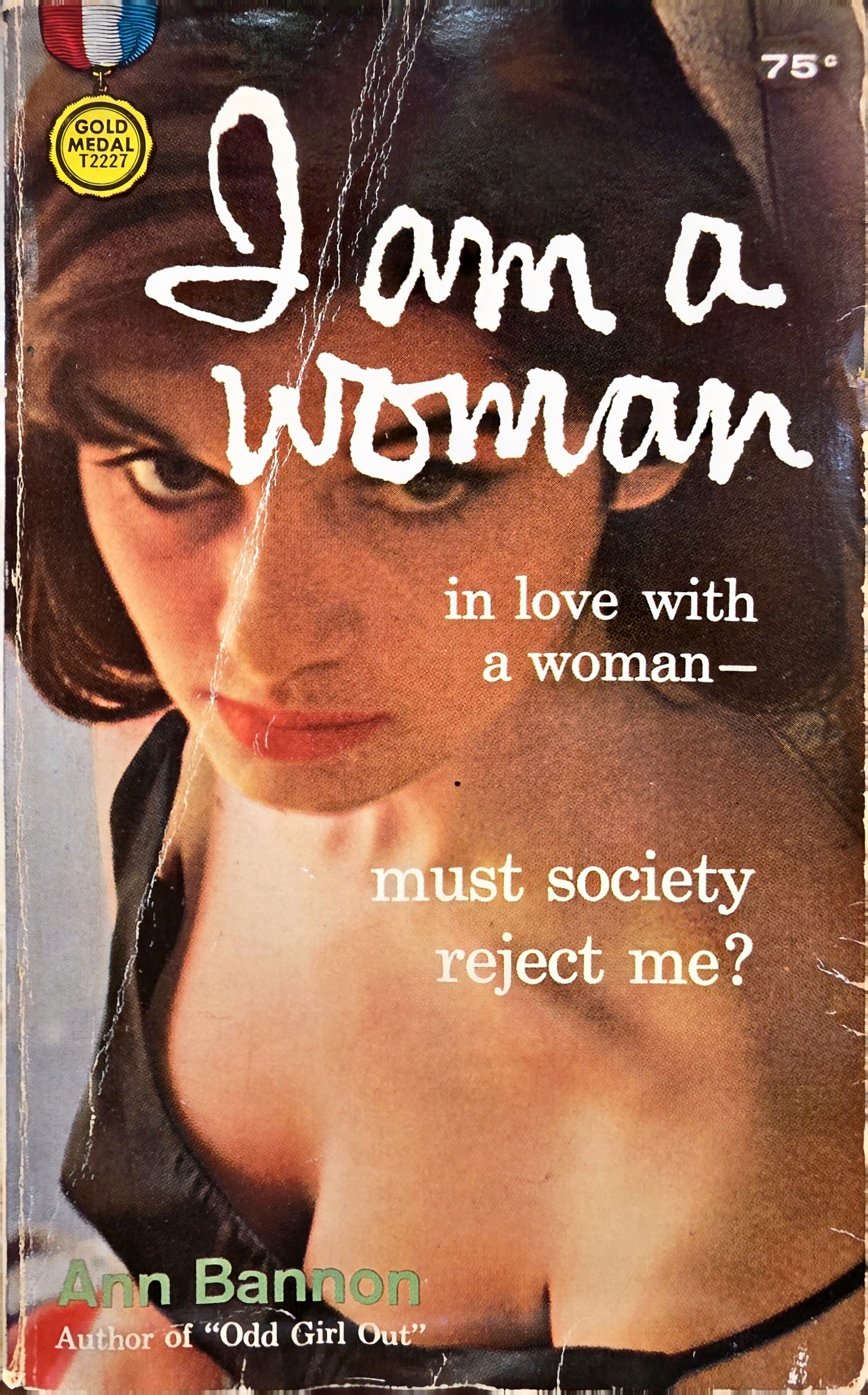 I AM A WOMAN (IN LOVE WITH A WOMAN- MUST SOCIETY REJECT ME) INSCRIBED BY AUTHOR, SIGNING EVENT COLOR PHOTO LAID-IN